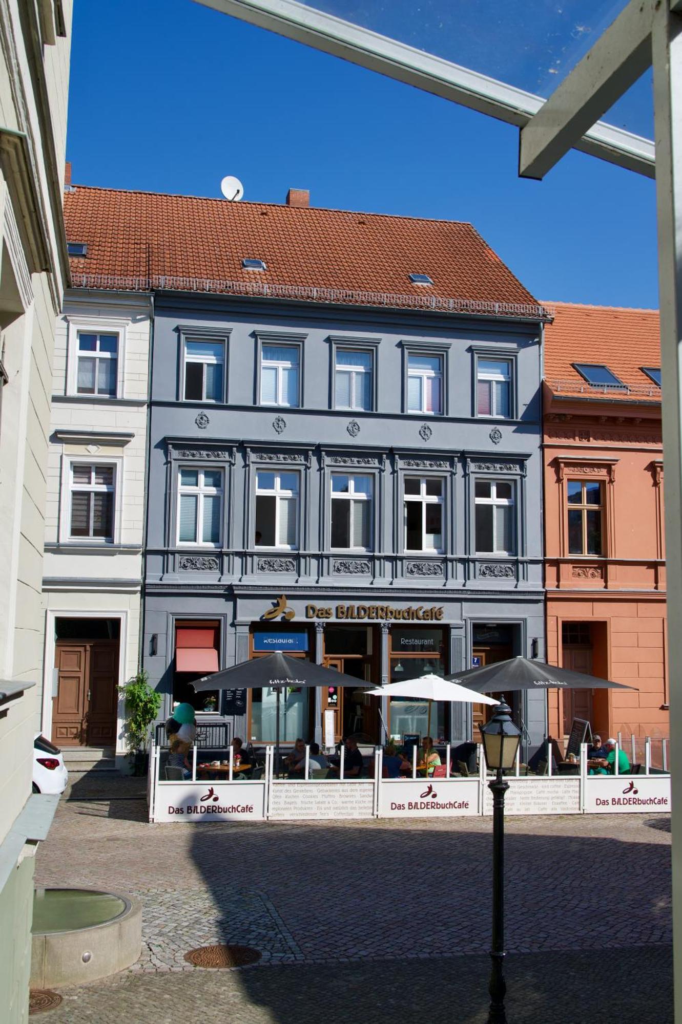 Das Bilderbuchcafe - Pension Markt 7 Havelberg Kültér fotó