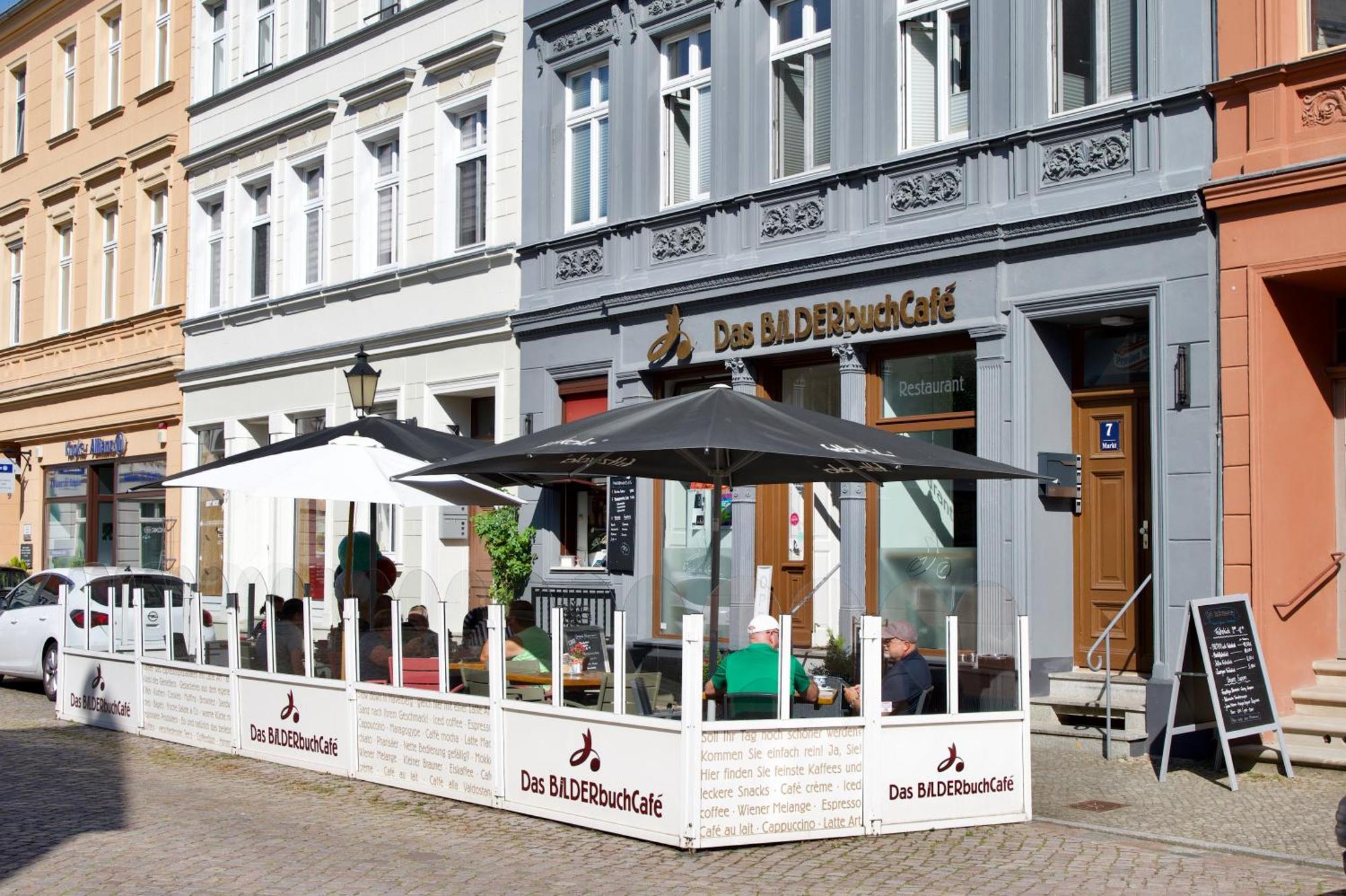 Das Bilderbuchcafe - Pension Markt 7 Havelberg Kültér fotó