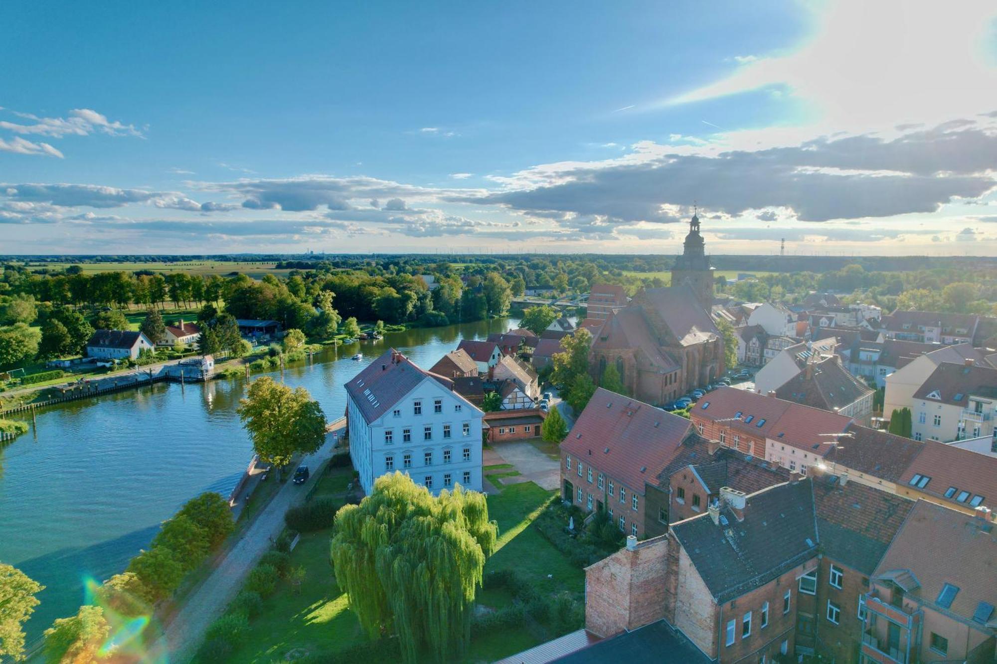 Das Bilderbuchcafe - Pension Markt 7 Havelberg Kültér fotó